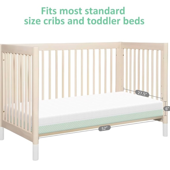 New Reversible Crib Mattress - Picture 1 of 8